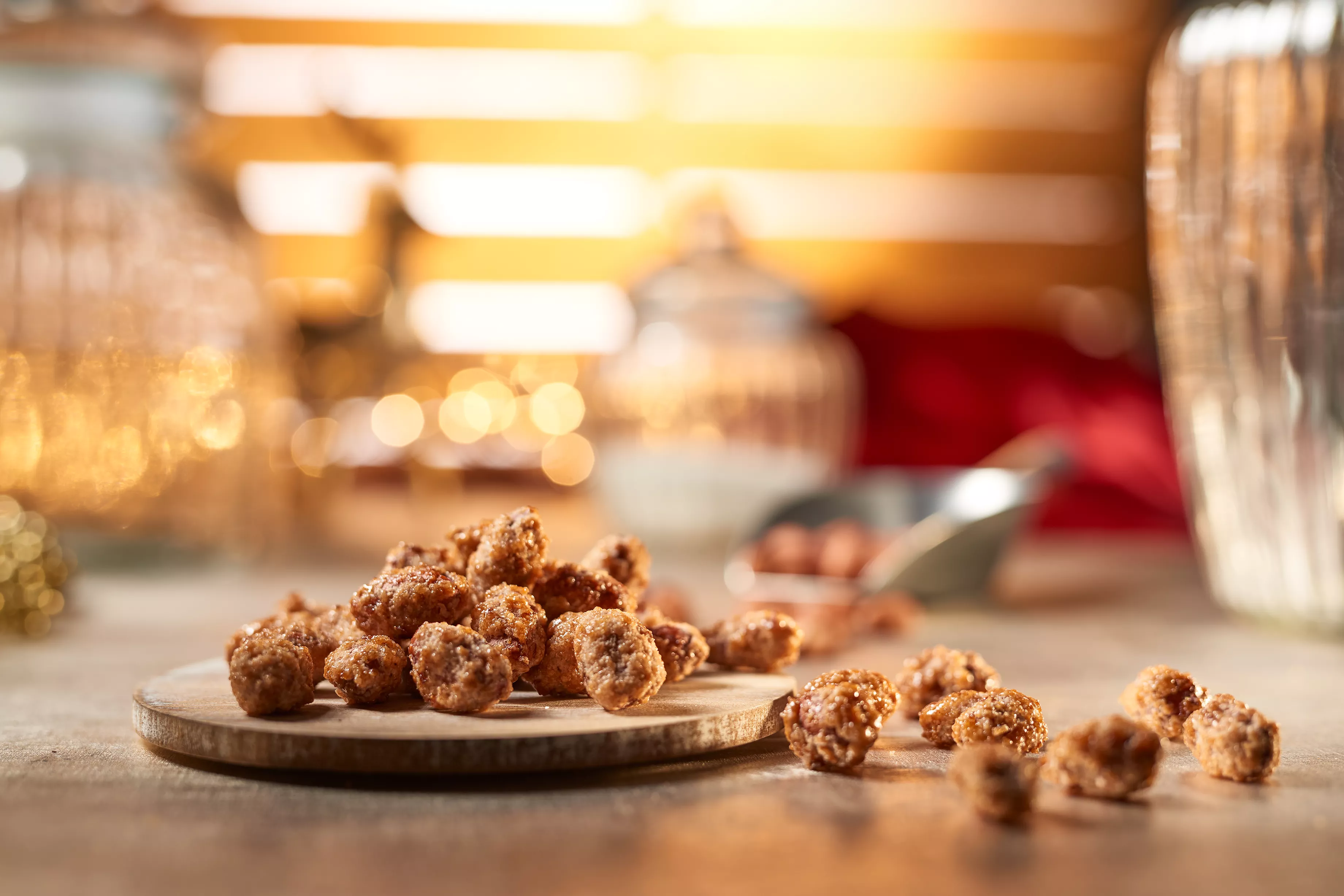 Klassisch gebrannte Erdnüsse